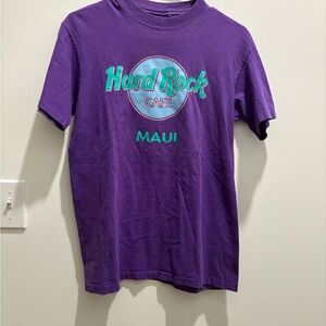 Hard Rock Cafe Maui Purple Tee